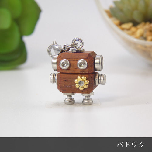 mic mini ナチュラルモデル（無塗装） ロボットキーホルダー