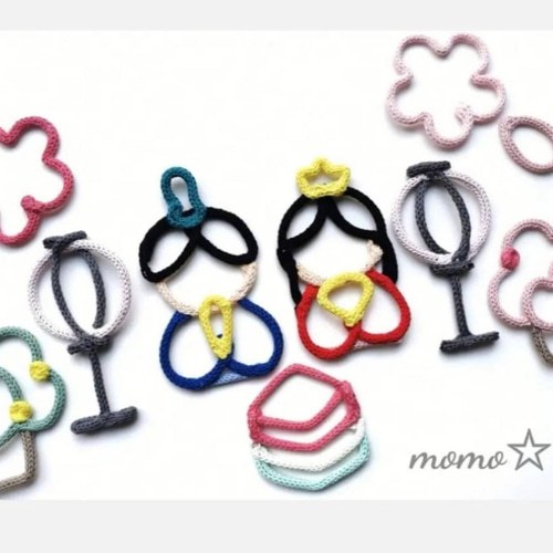 ひなまつりお雛様ウールレターベビーキッズmomo☆*