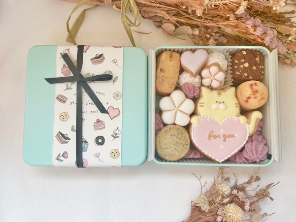 可愛いトラネコ♡のクッキー缶♩ 2枚目の画像