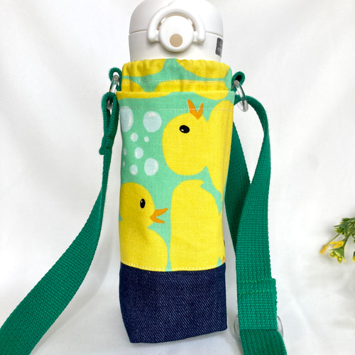 ハンドメイドレッスンバッグ・巾着袋・水筒かたひもカバーうさちゃん