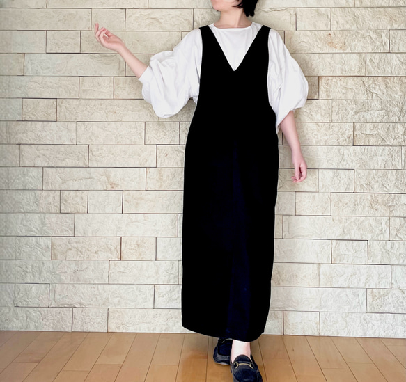 ごんごん様 ジャンスカ 36濃いブルー ごんごん様 ジャンスカ 36