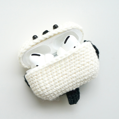 Airpods proケース 編み物 シマエナガ その他雑貨 Yomogimochi 通販
