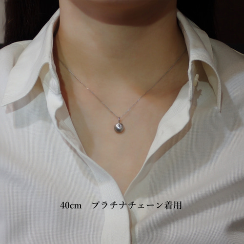 月と太陽のリバーシブルペンダント（K10 ダイヤモンド カラーストーン 