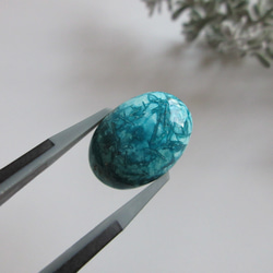 8mm発色美「タンザナイト」カボションルース⑦ 天然石 KUONnoTABIBITO