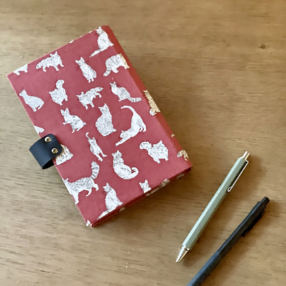 Happy Bag 着せ替えができるシステム手帳・スリムペンケース(LIBERTY・Meow) 5枚目の画像