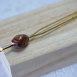 ～着物髪飾り＊個性ある煌めきを～【marble bijou / かんざし】 2枚目の画像
