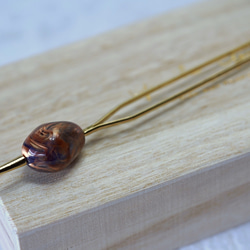 ～着物髪飾り＊個性ある煌めきを～【marble bijou / かんざし】 1枚目の画像