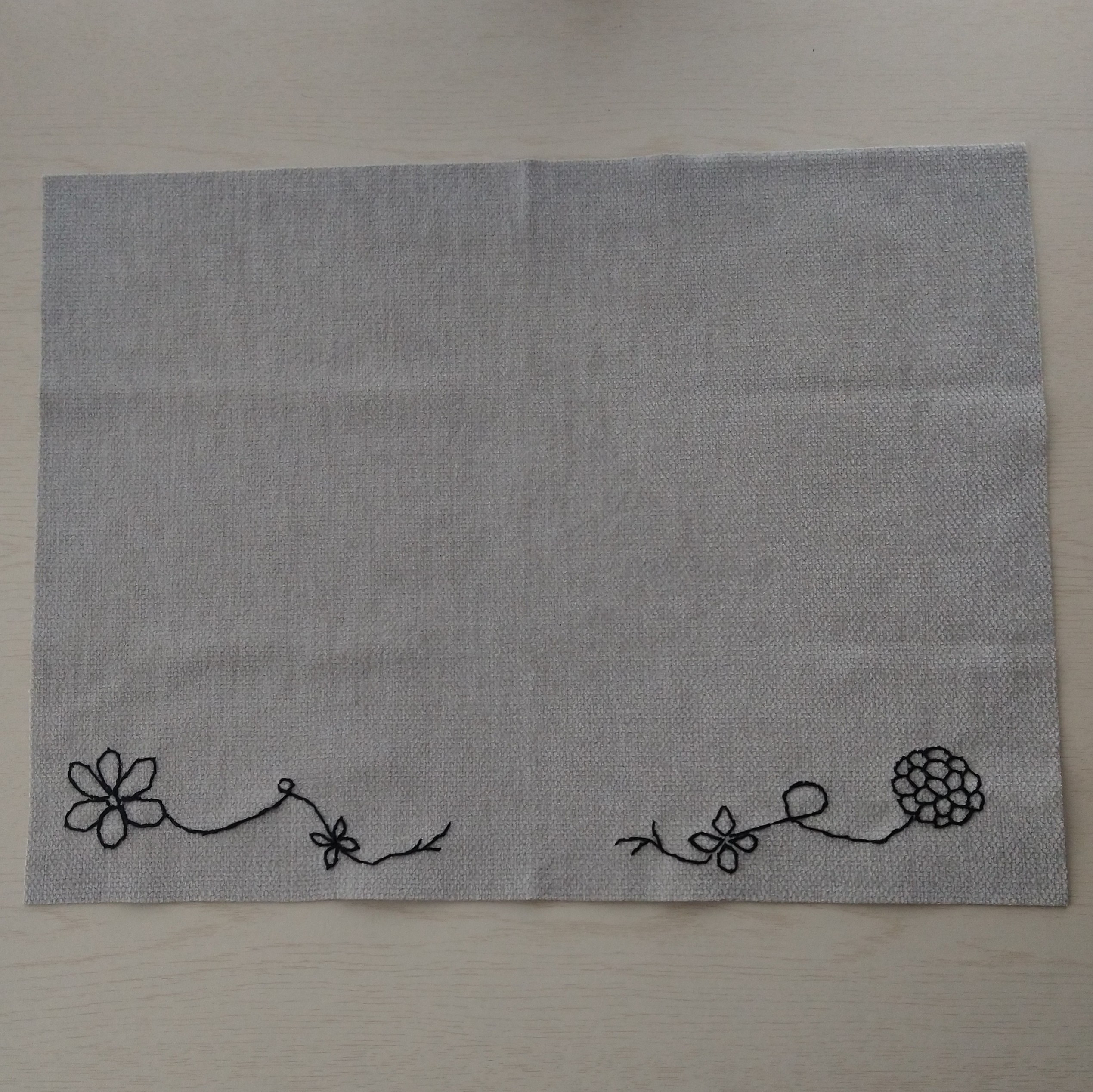KAROSS 南アフリカ製 手刺繍プレイスマット（ランチョンマット）#1 快い