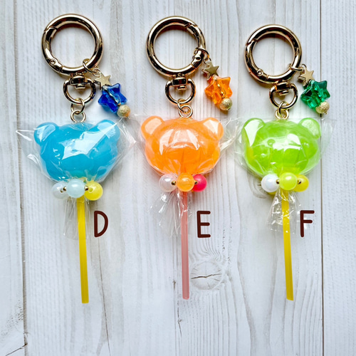 ぐでねこチャンフェイクスイーツキーチェーンチャームメロン