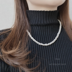 [14kgf]N29 baroque pearl necklace#大人フォーマル2024 2枚目の画像