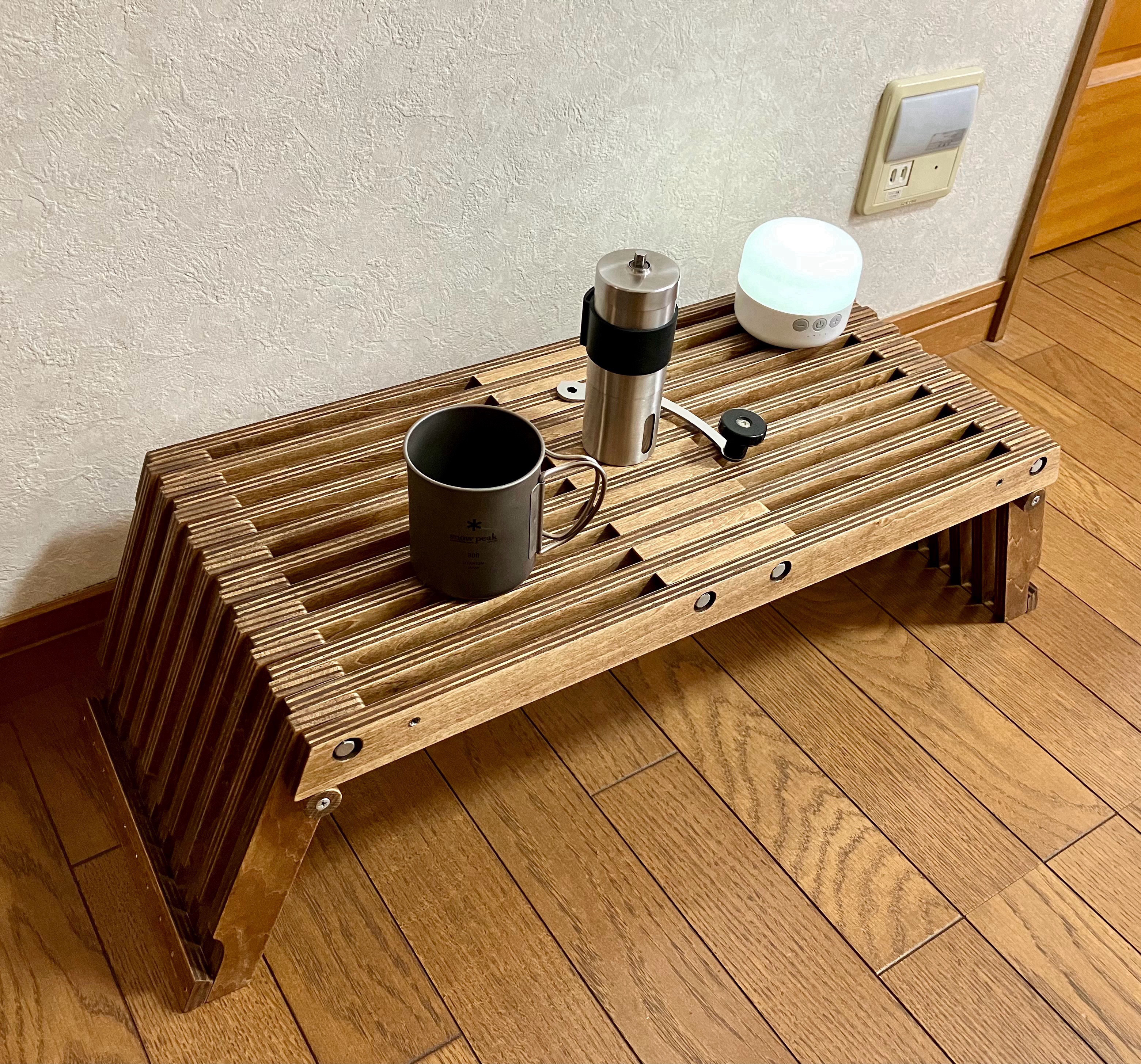 ローテーブル オーダーメイド　折りたたみ　テーブル　キャンプ