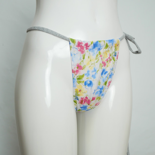 ♪  ふんどしパンツ  ダブルガーゼ  ハンドメイド 茜染めダブルガーゼふんどしパンツ オーガニックコットンダブルガーゼ