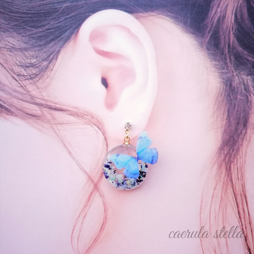 NO.246 ハンドメイド ヘアアクセサリー 蓄光 レジン