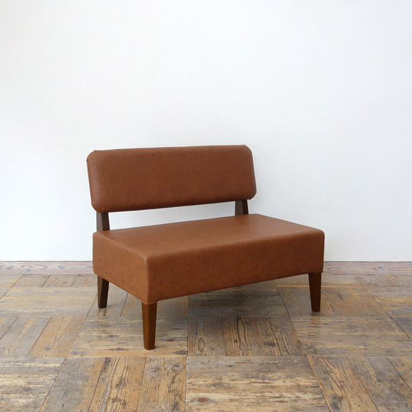 【Creema限定価格】1.5s Standard sofa（BR×Ba-04ライトブラウン） 7枚目の画像