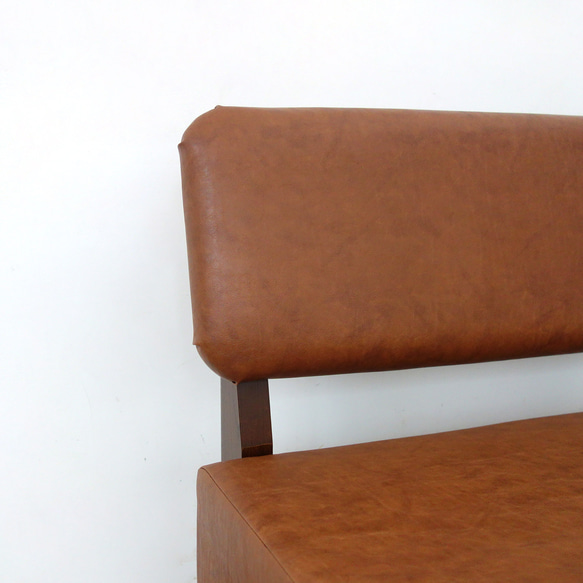 【Creema限定価格】1.5s Standard sofa（BR×Ba-04ライトブラウン） 14枚目の画像