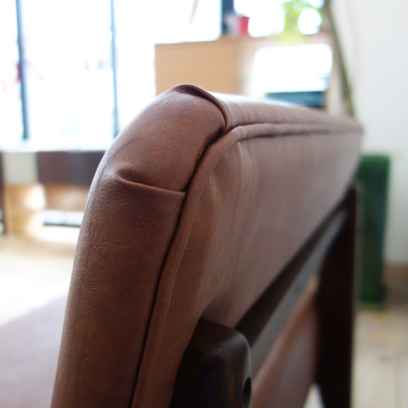 【Creema限定価格】1.5s Standard sofa（BR×Ba-04ライトブラウン） 16枚目の画像