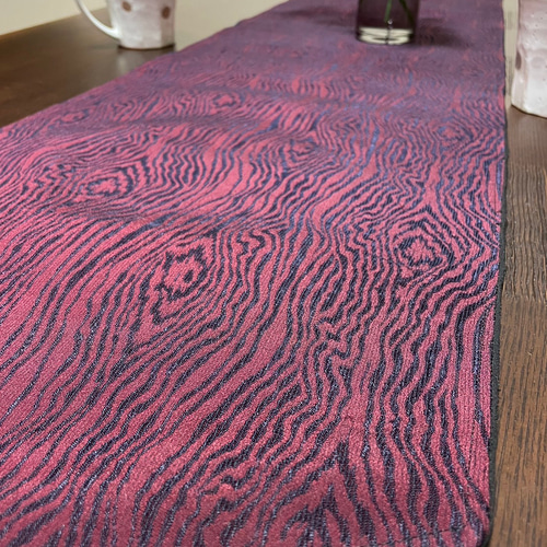 テーブルランナースリム(単半幅帯リメイク)リバーシブル オーダーメイド承ります。 テーブルランナースリム(単半幅帯リメイク)リバーシブル