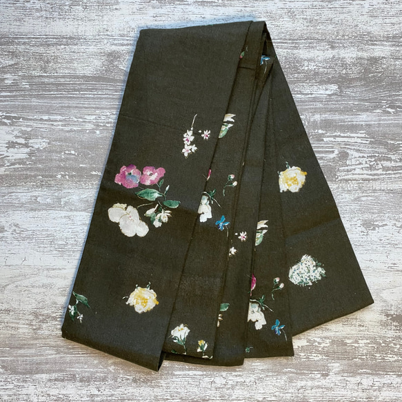 ダークブラウン 半幅帯半幅帯 ダークブラウン 近賢織物 R114359484