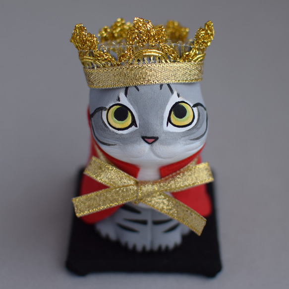 猫は王様①サバトラ 2枚目の画像