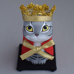 猫は王様①サバトラ 3枚目の画像