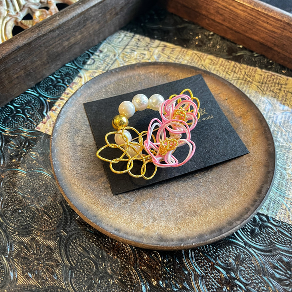 春です⭐︎さくらブローチ⭐︎コサージュ ブローチ 切り衣 通販 