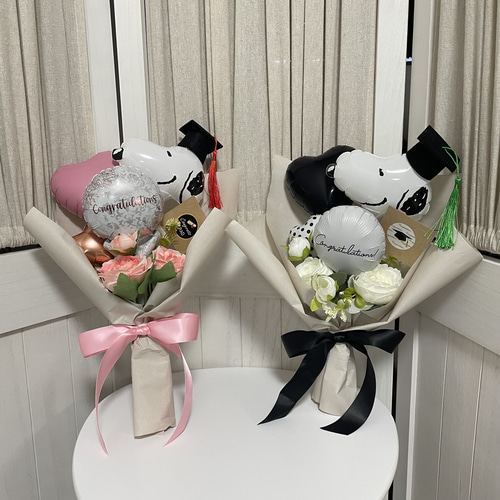 SNOOPY 卒業祝いバルーンブーケ その他インテリア雑貨 N's balloon