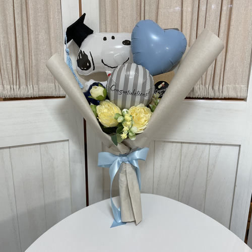 SNOOPY 卒業祝いバルーンブーケ その他インテリア雑貨 N's balloon