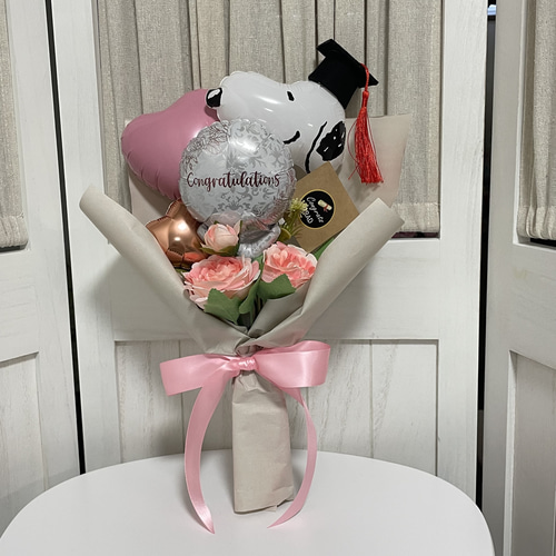 卒業祝い　バルーンブーケ regalo（パーティグッズ） バルーン 花束 卒業 卒園 プチギフト