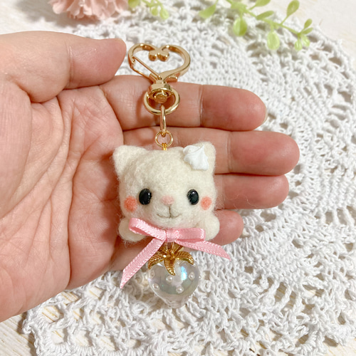 ♡羊毛フェルトのスイートアニマルズ♡選べる クッキー いちごの