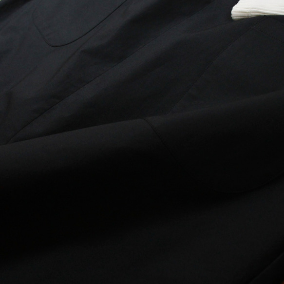 c_o_c_o_r_o　タイプライタークロス（黒）ロングジャンパースカート 16枚目の画像