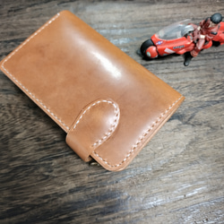 Middle Leather Walletイタチョコ ホックマン 3枚目の画像