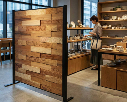 木製アイアンパーテーション パーティション 足場板タイプ | アイアン家具通販 SULK