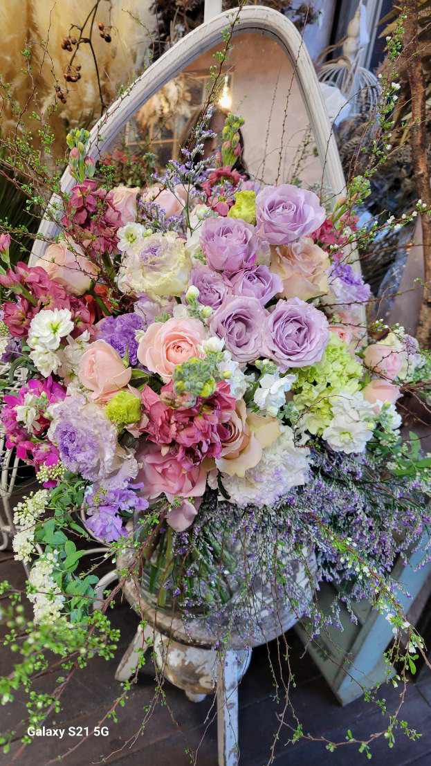 フラワーベース付き＊スタンディングブーケ＊３Lサイズ