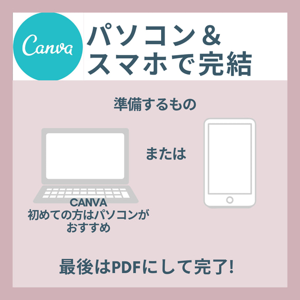 webデータで満足♡印刷不要【canva】アルバムブックーテンプレートー #pop friend 9枚目の画像