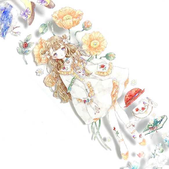 257.人物マステ1ループ切り売り200円