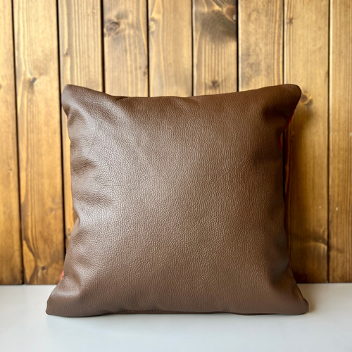 クッションカバー】【椅子生地使用】【日本製】レッドブラウン