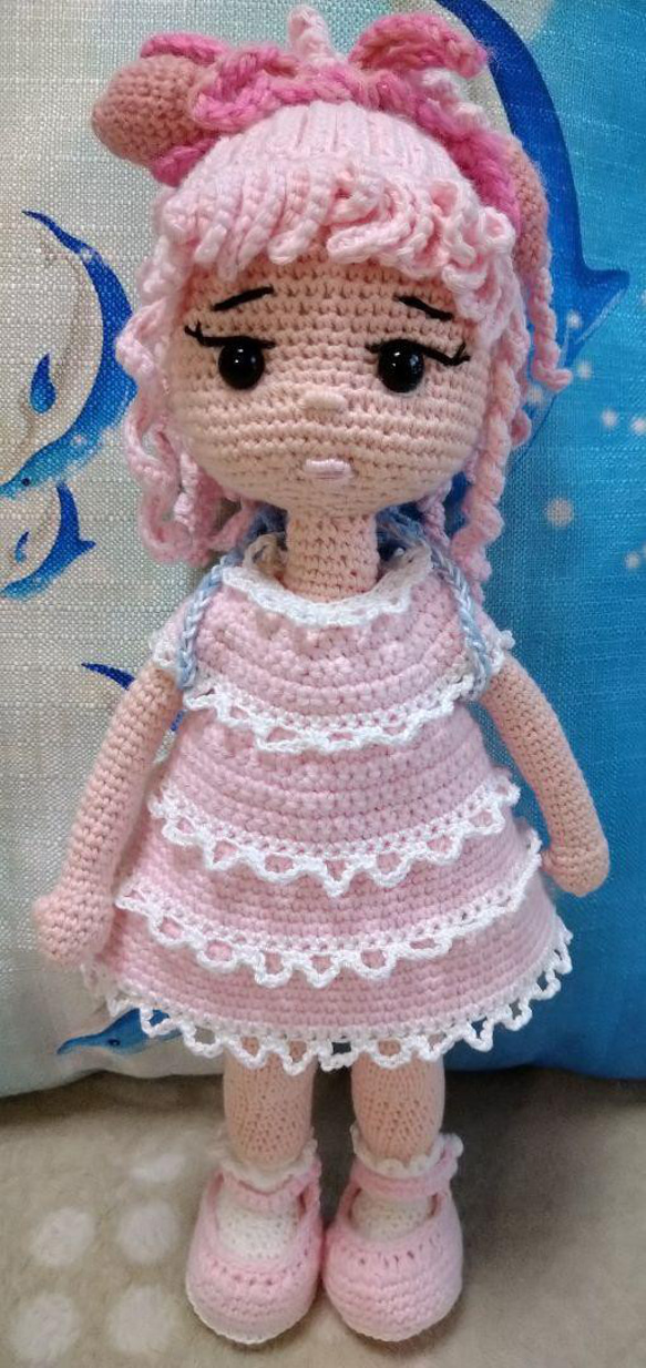 編みぐるみ　編み人形 1枚目の画像