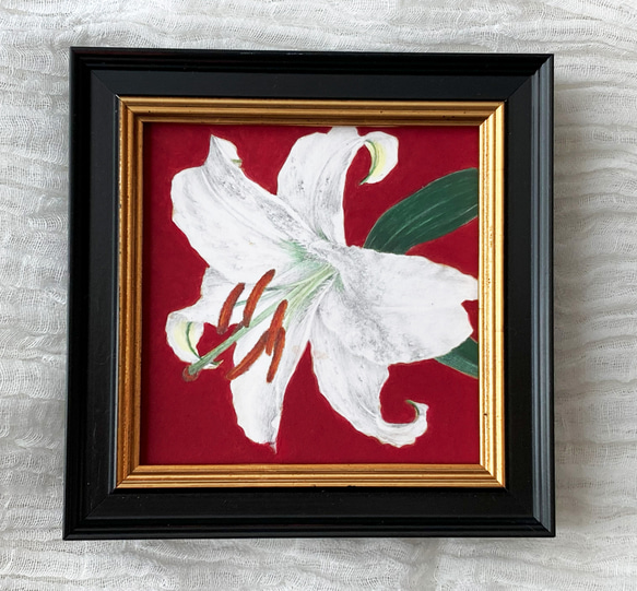 カサブランカ（ミニ額縁入り原画） 絵画 キモトヒロコ 通販 17260443