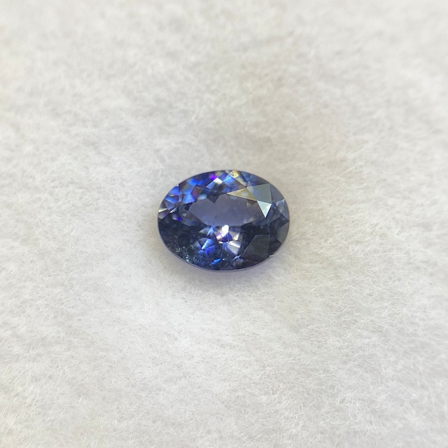 ベニトアイト 0.342ct アメリカ産 日独ミニ鑑別書付き