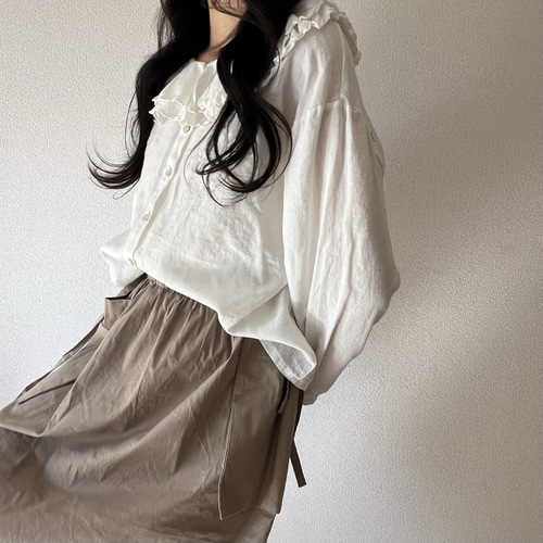 itoシャーリングブラウス itoシャーリングブラウス