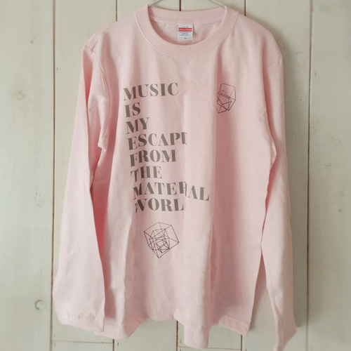 Attends】Babypink long sleeveless tee ☆韓国☆Tシャツ