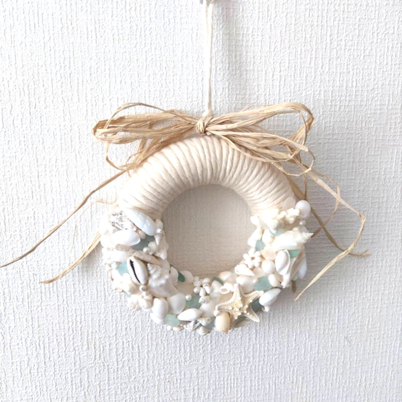 シーグラスリース シーグラス雑貨 シーグラスリース シーグラス雑貨