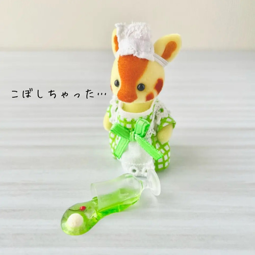 選べる溢れたクリームソーダ＊ミニチュア その他置物 roco＊jam