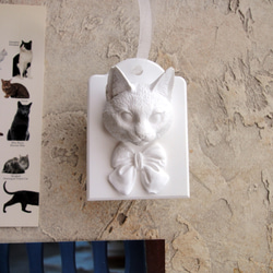 アロマストーンで再現する 猫の肖像 ■ 短毛種 小顔：シンガプーラ、子猫 8枚目の画像