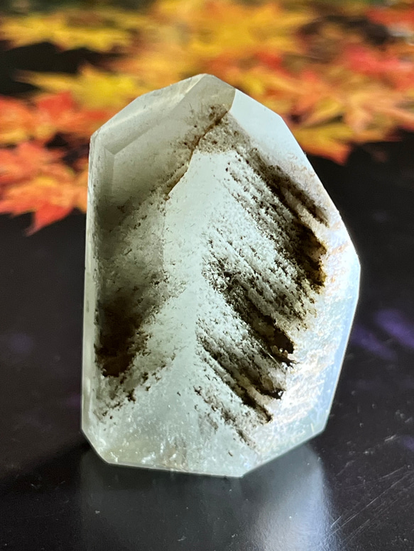 龍脈水晶✨】ファントムガーデンクォーツポイント原石クリスタル