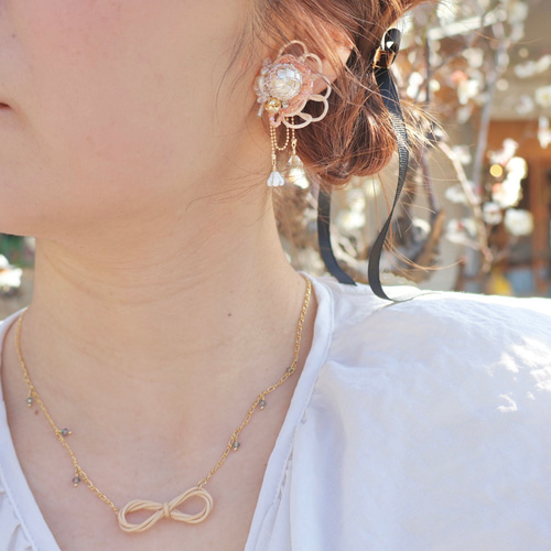 rattan fleur pierce&earring ラタンフルールピアス&イヤリング 
