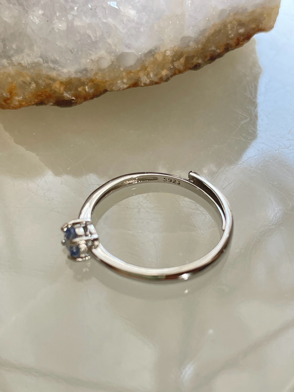 サファイアのリング　0.26ct 5枚目の画像