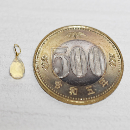 ж14kgf 18金に変更可能 天然石エチオピア産オパールブリオレットB