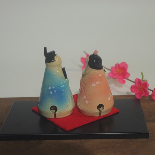 お雛様土鈴2 ひな人形・雛飾り 歩夢工房 ちゃこもも 通販 17261802