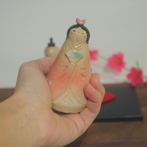 お雛様土鈴2 ひな人形・雛飾り 歩夢工房 ちゃこもも 通販 17261802